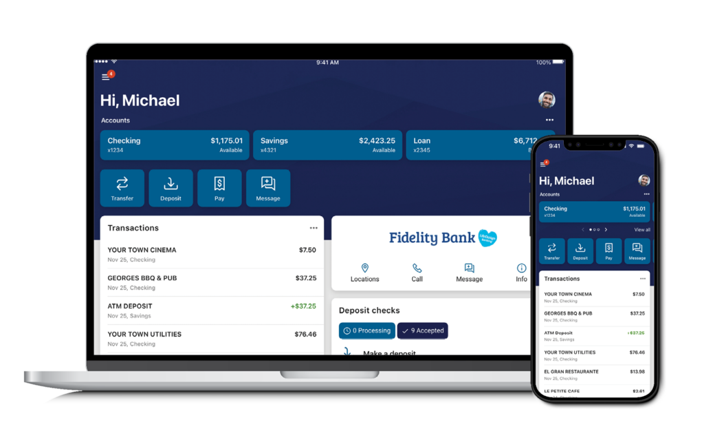 How to register for fidelity internet banking and Mobile App and transfer money